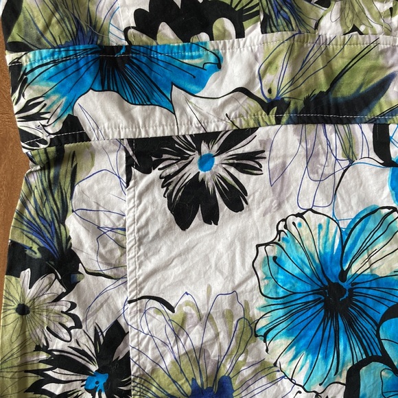 ECLIPSE💫 Women’s White Floral Strapless Mini Dress - Picture 6 of 10